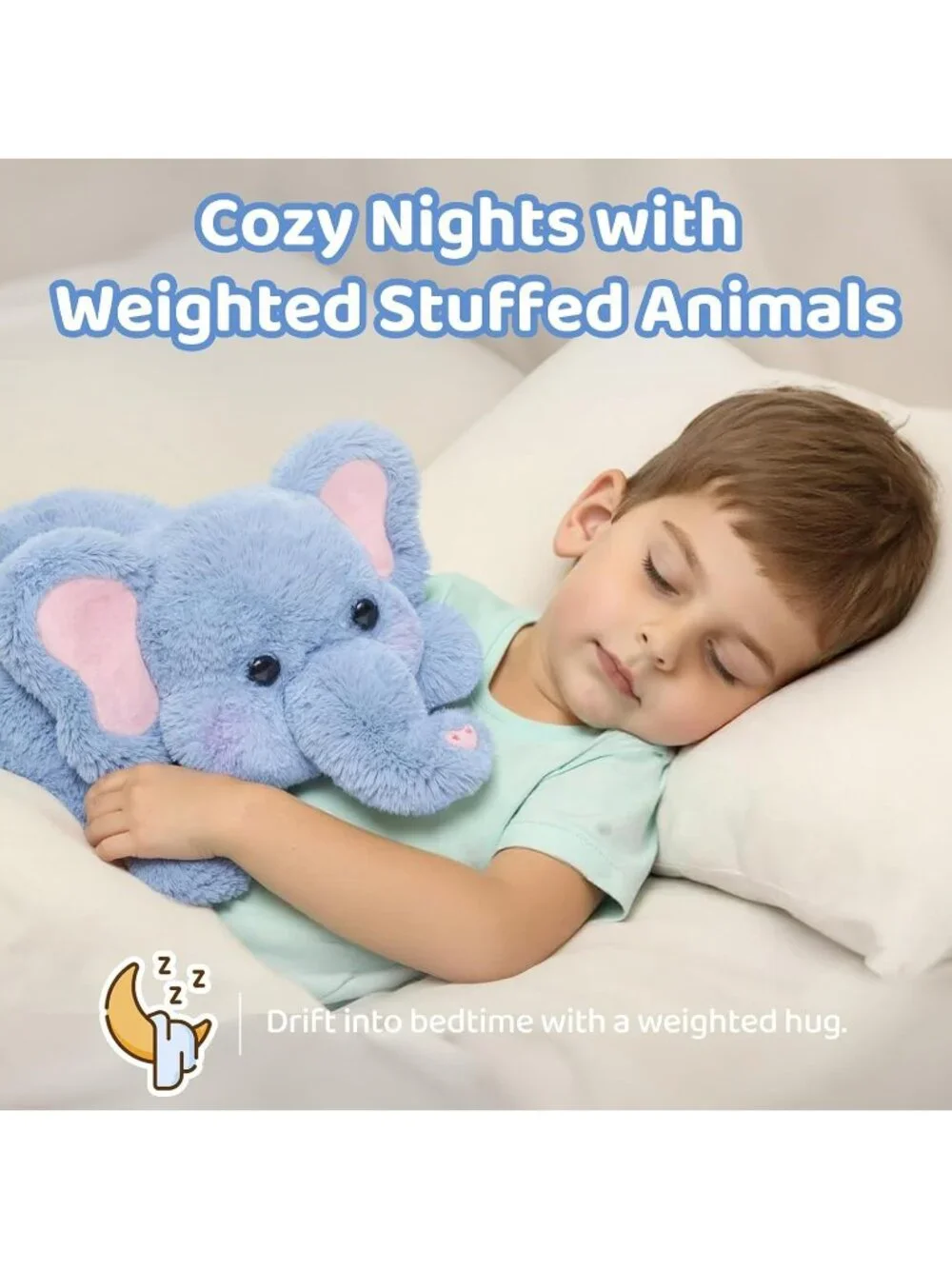 Elephant Weighted Plush 2-5 Lbs 23